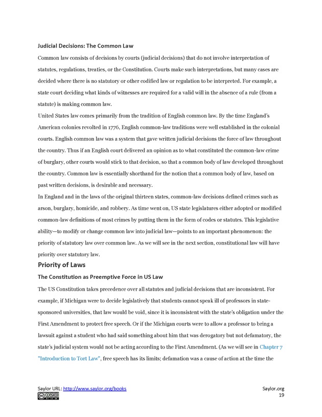 Business Law and the Legal Environment - Page 19